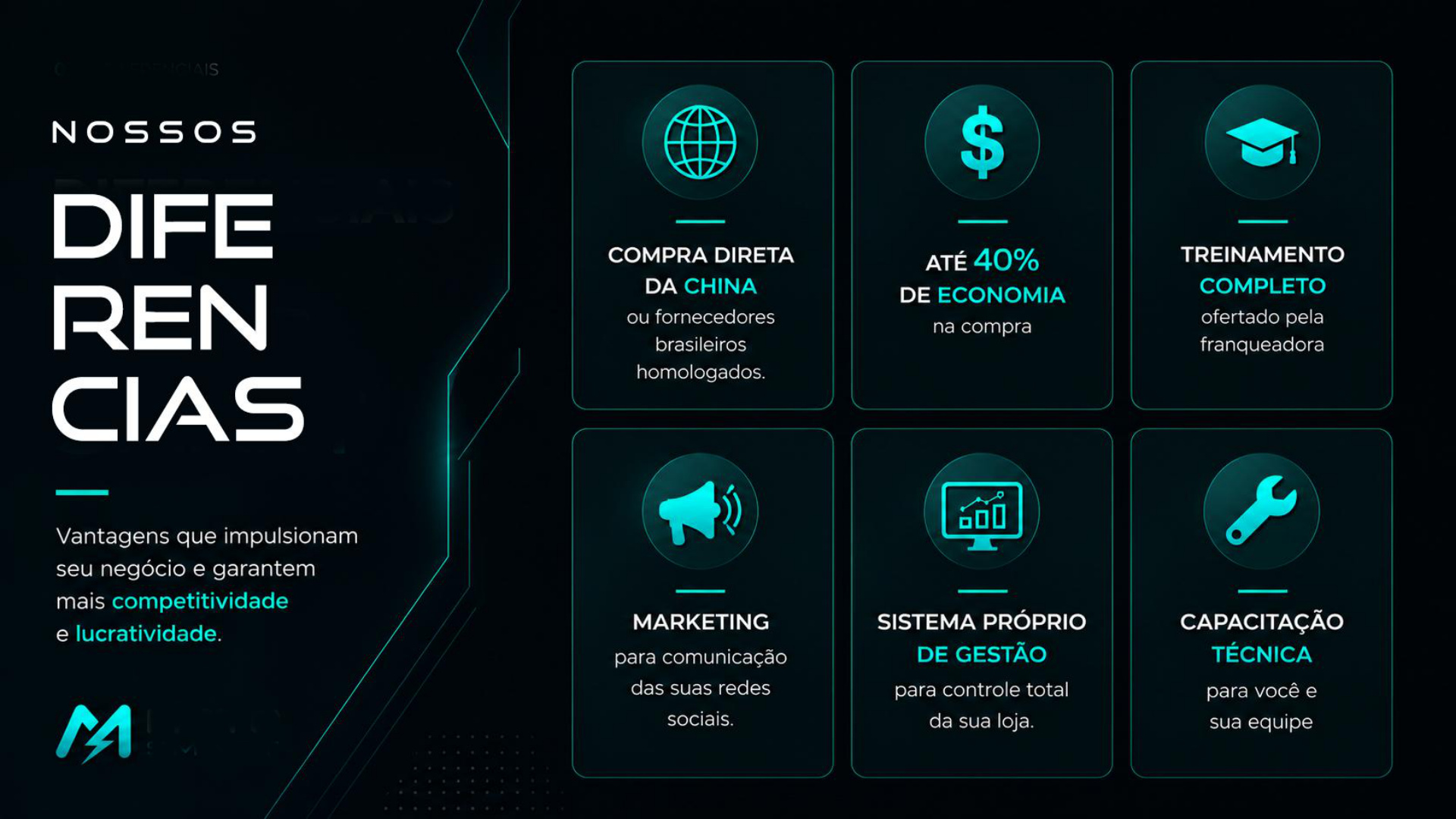 Nossos Diferenciais